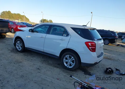 2016 Chevrolet Equinox Ls из США, поврежденный, VIN 2GNALBEK2G1149775